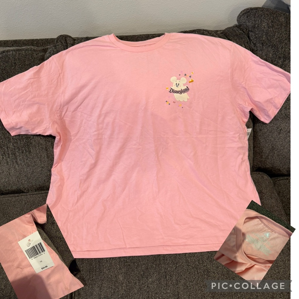 Disney Light Pink Short Sleeve Tee